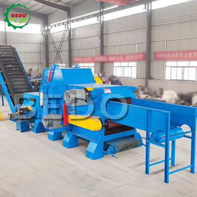 Electric Forestry High-capacity Wood Chipper Machine Color As Customer's Request