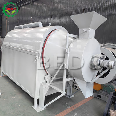 Indirect Heating Rotary Drum Dryer Sawdust Drying Machine For Industrial Use