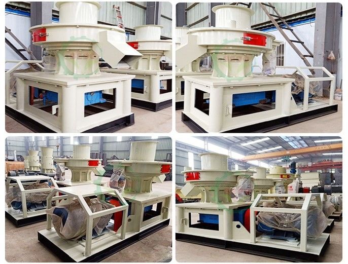 Roller 380V Wood Pellet Machine 1000kg/h 2400*1300*1600mm