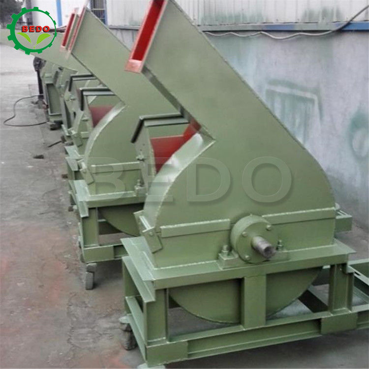 دستگاه خردکن چوب دیسک 2-3 تن در ساعت، طراحی فشرده خردکن درخت شاخه رنگ سفارشی