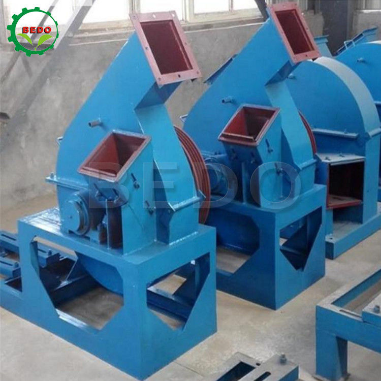 دستگاه خردکن چوب دیسک برقی کوچک 2-4T/H دارای گواهینامه CE خردکن شاخه فشرده