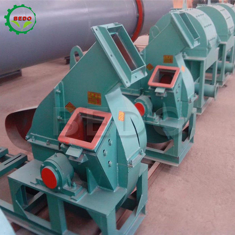 دستگاه خردکن چوب دیسک برقی کوچک 2-4T/H دارای گواهینامه CE خردکن شاخه فشرده