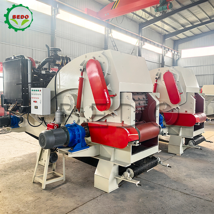 235HP دیسک ماشین برش چوب سریع و کارآمد برش چوب تجهیزات خردکننده صنعتی جنگل