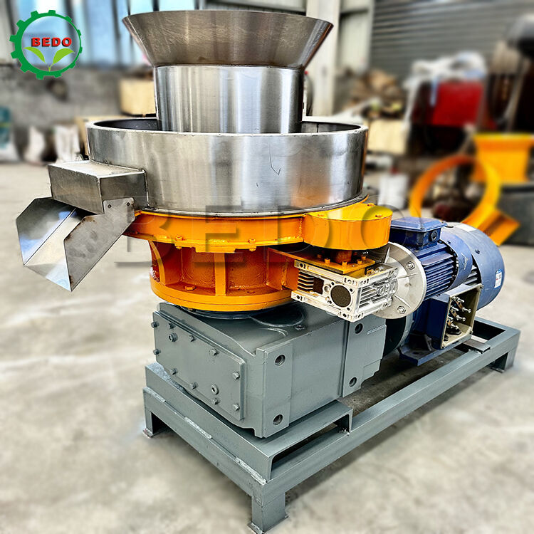 دستگاه پلت چوب با ظرفیت 500 کیلوگرم در ساعت با قالب استیل ضد زنگ و بلبرینگ های NSK برای تولید پلت با راندمان بالا