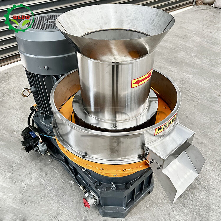 دستگاه تولید پلت چوب با ابعاد پلت 6-10 میلی‌متر، راندمان احتراق 90% و ظرفیت 500 کیلوگرم در ساعت برای تولید پلت زیست توده