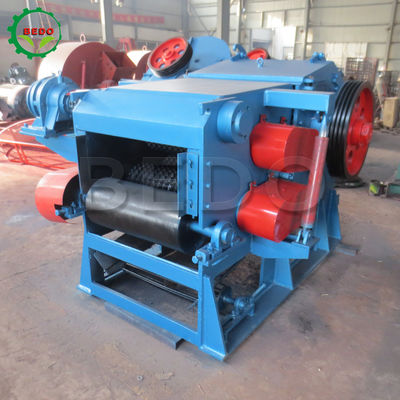 75kW برق بامبو شیپر Shredder ماشین ورودی اندازه 240 * 540mm