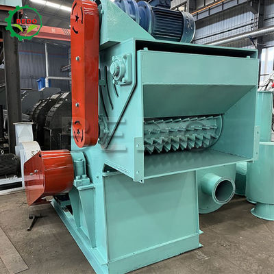 ماشین آسیاب چکش چوب 45KW ظرفیت 2-5T / H با جمع آوری گرد و غبار