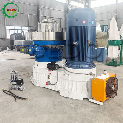 5000 کیلوگرم وزن PLC کنترل چوب گلوله آسیاب با پمپ 0.15kw دنده