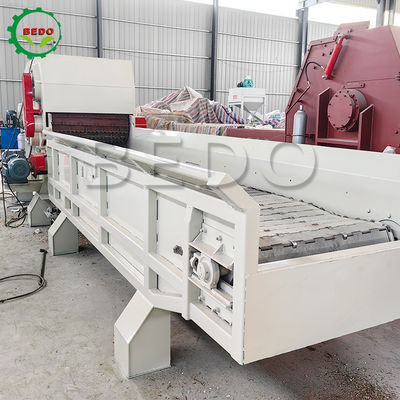 5.5KW 5.5KW قدرت موتور تغذیه ماشین شکن چوب صنعتی با موتور دیزل / موتور الکتریکی