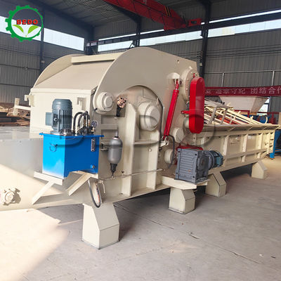 160KW ماشین شکن چوب با اندازه ورودی 1040 * 500mm و تغذیه قدرت موتور 5.5KW 5.5KW