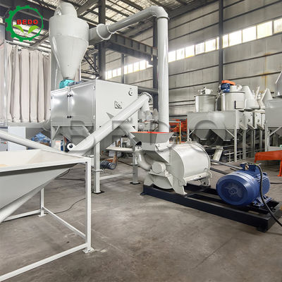 دستگاه پودر چوب با ولتاژ 380 ولت، دمای معمولی و مش سفارشی بر اساس نیاز مشتری