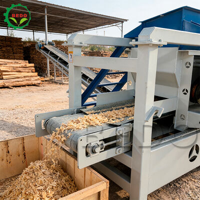 ماشین ماشین آلات چوبی آوتوماتیک تیغه فلز آلیاژ 125mm رول 400kg/h ظرفیت تجهیزات صنعتی